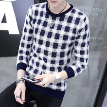 Load image into Gallery viewer, Autumn Korean Fashion Sweater Men Female Sika Deer Pattern Casual  Knitted Pullovers Slim Fit Christmas Gift Male Pull Sweter