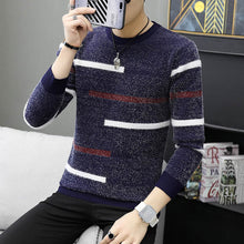 Load image into Gallery viewer, Autumn Korean Fashion Sweater Men Female Sika Deer Pattern Casual  Knitted Pullovers Slim Fit Christmas Gift Male Pull Sweter